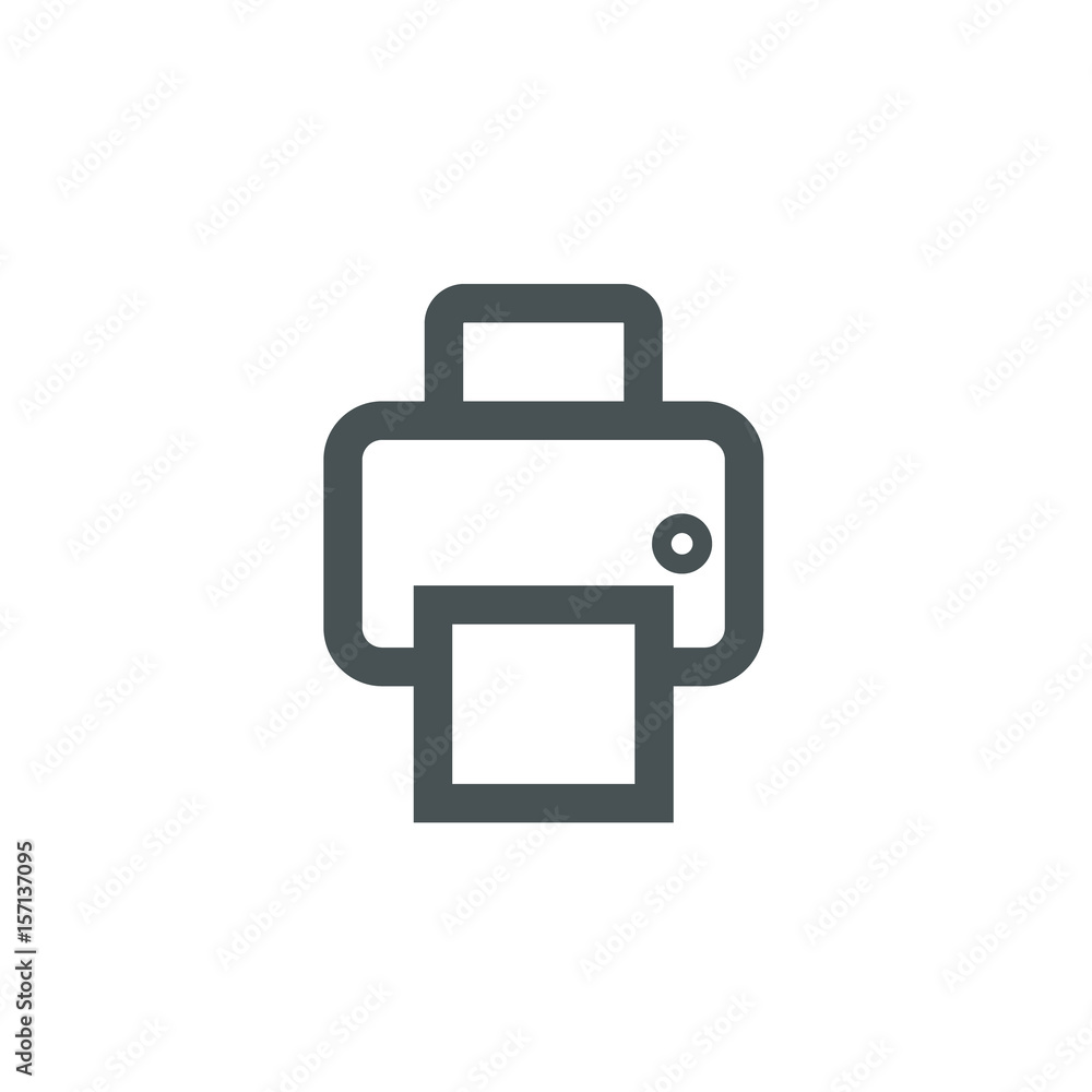 Printer fax icon Printer fax icon