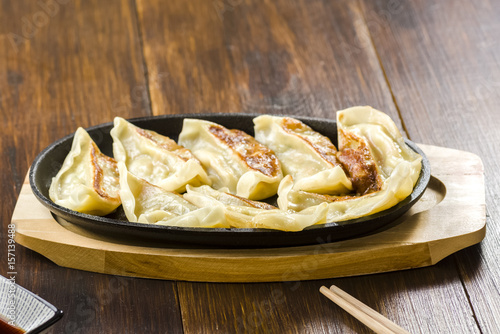Gyoza dumplings - Japanese cuisine