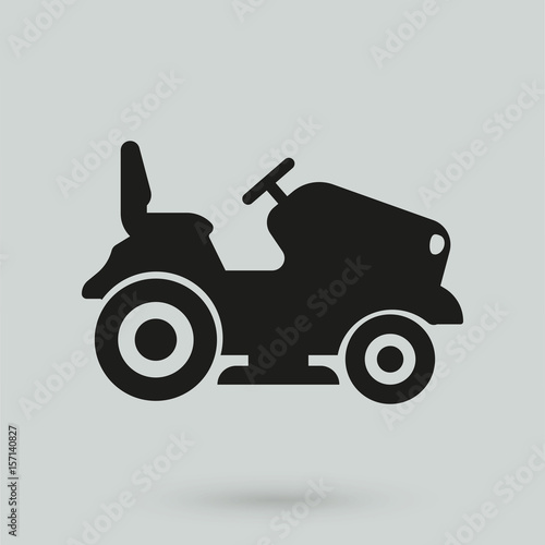 lawn tractor icon