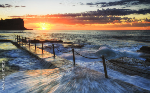 Photography Sea Avalon Pool Over Sun