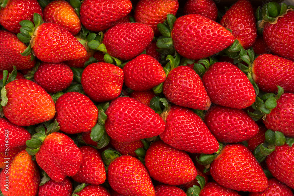Fresh ripe of red straberries berries background Fresh ripe of red straberries berries background