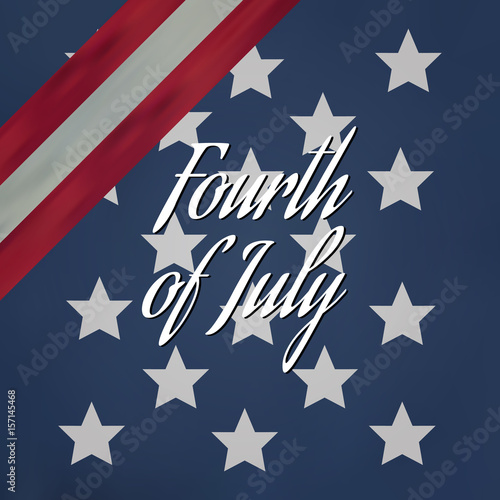 Fototapeta Naklejka Na Ścianę i Meble -  United States flag. USA Independence Day background