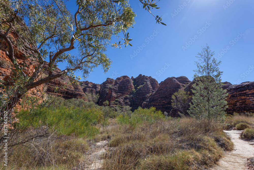Banded beehive domes of the southern edge of the Bungle Bungle Massif, Purnululu, Kimberley, Western Australia Banded beehive domes of the southern edge of the Bungle Bungle Massif, Purnululu, Kimberley, Western Australia