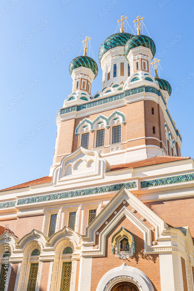 Fototapeta premium Orthodoxy church Nice France