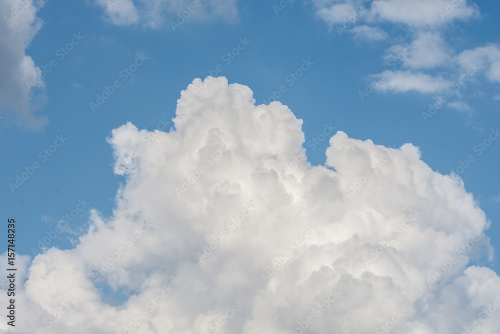 White cloud formations on the blue sky. Abstract heaven background with white clouds White cloud formations on the blue sky. Abstract heaven background with white clouds