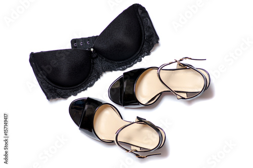 Sandals heel and bra isolation