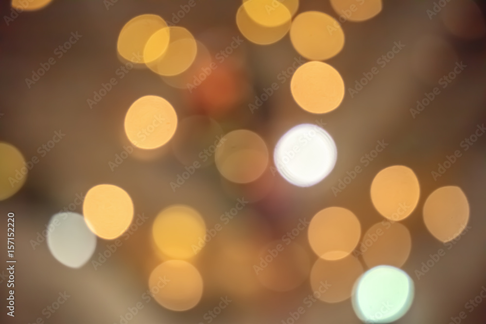 Fototapeta premium Bokeh in department store