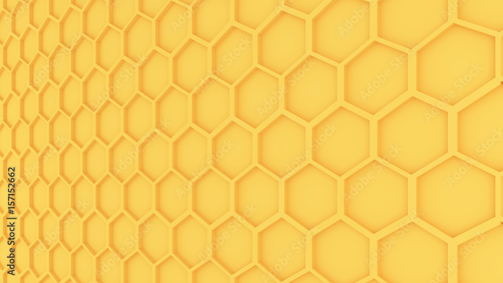 Yellow Honeycomb pattern graphic Yellow Honeycomb pattern graphic