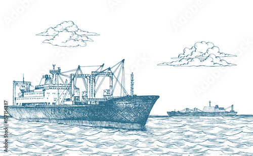 Cargo ship, reefer Baltic Forward