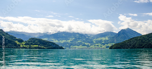Schweizer Idylle mit See und Abendhimmel zum Träumen: See, Berge, Unendlichkeit :)