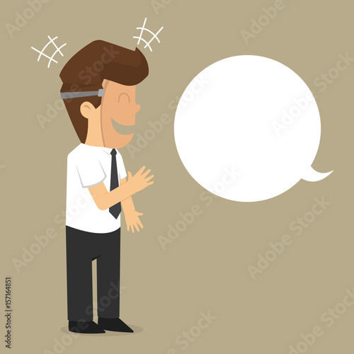 businessman in the mask, the scam