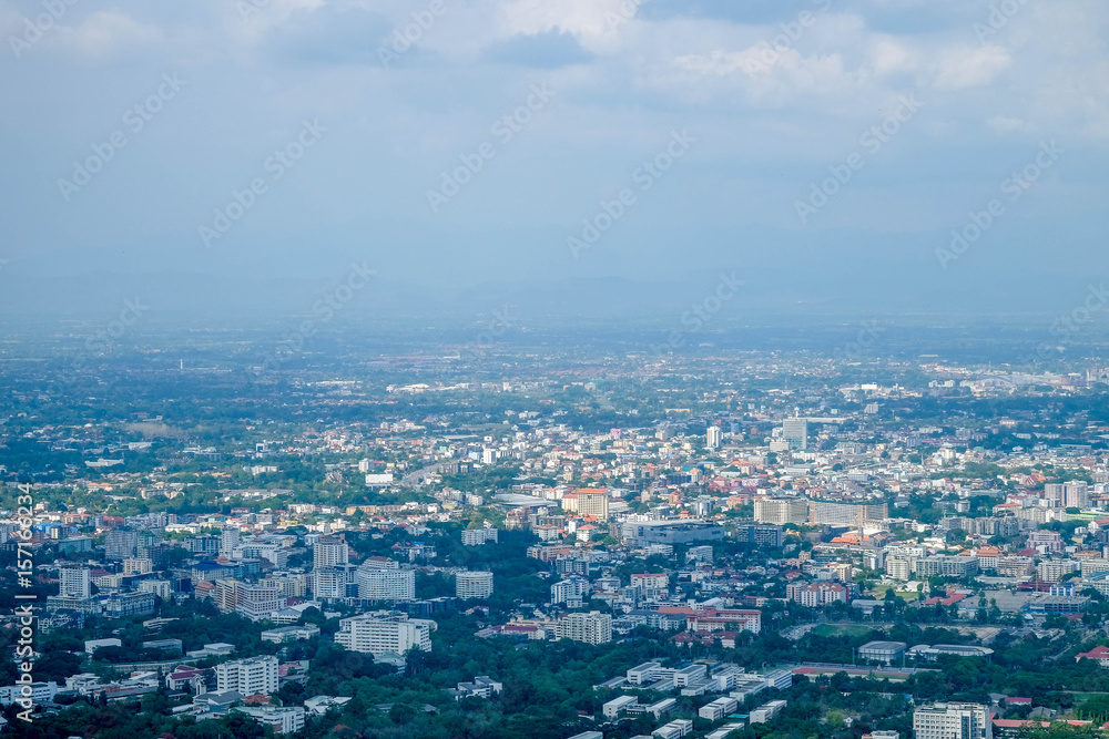 Cityscape .Chiang Mai Thailand is both a natural and cultural destination in Asia.
