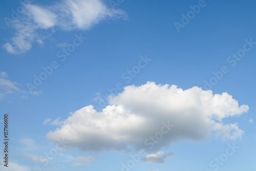 Fototapeta Naklejka Na Ścianę i Meble -  Clouds in the blue sky on a sunny day