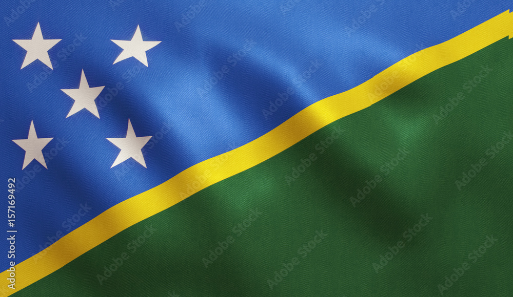 Solomon Islands Flag