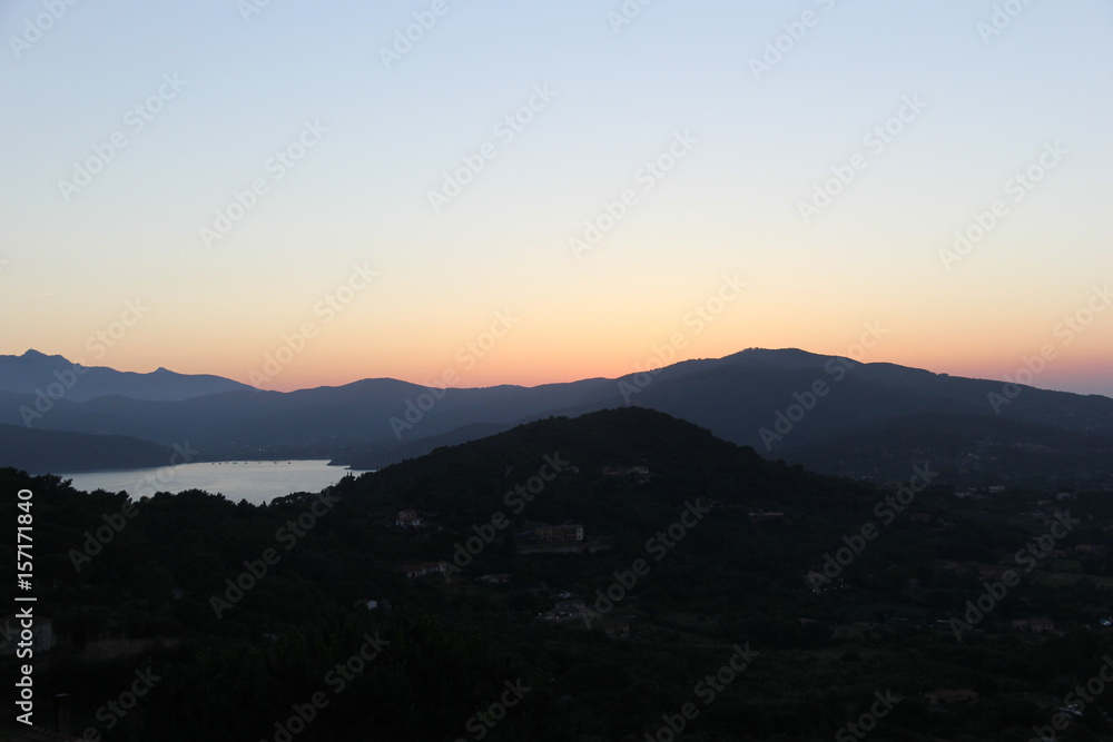 Sunset over the hills-3 Sunset over the hills-3