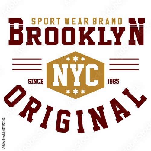 design brooklyn nyc original for t-shirts