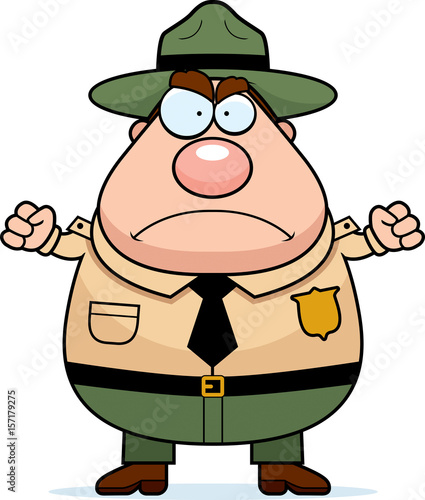 Park Ranger Angry