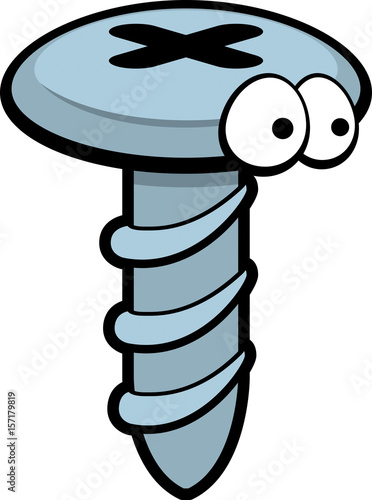 Cartoon Screw
