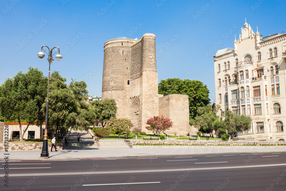 Maiden Tower in Baku