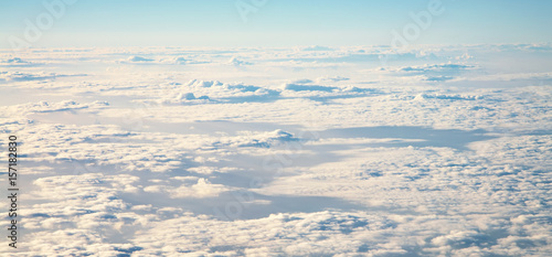 sky view with clouds