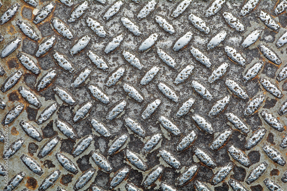 Metallic background. Old sheet metal. Metallic background. Old sheet metal.