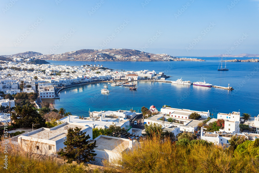 Mykonos island in Greece