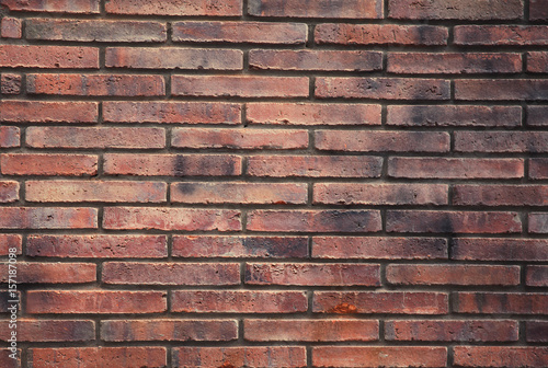 Brick old textured wall for background design or abstract photo