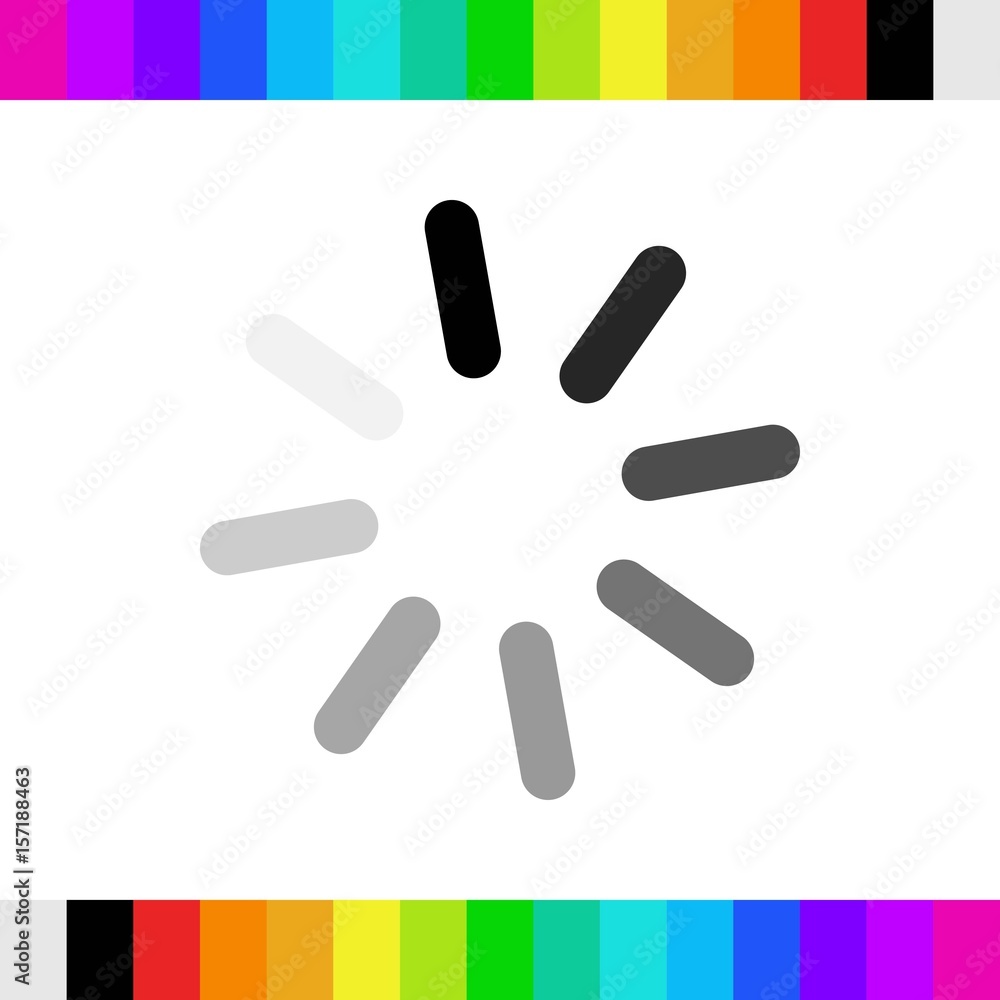 loading icon stock vector illustration flat design loading icon stock vector illustration flat design