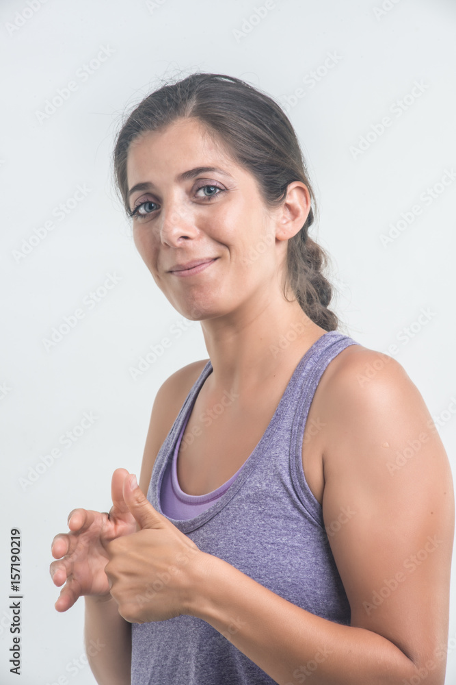 Obraz premium Fitness girl