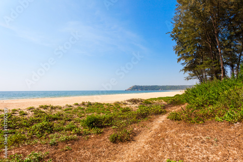 Beach in Goa  India