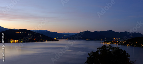 lake maggiore night