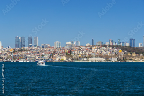  Panorama of view from the Golden Horn on the duct slopes City © lester120