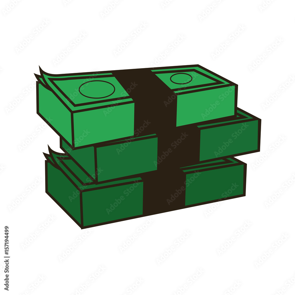 stack of money, abundance bank business vector illustration stack of money, abundance bank business vector illustration