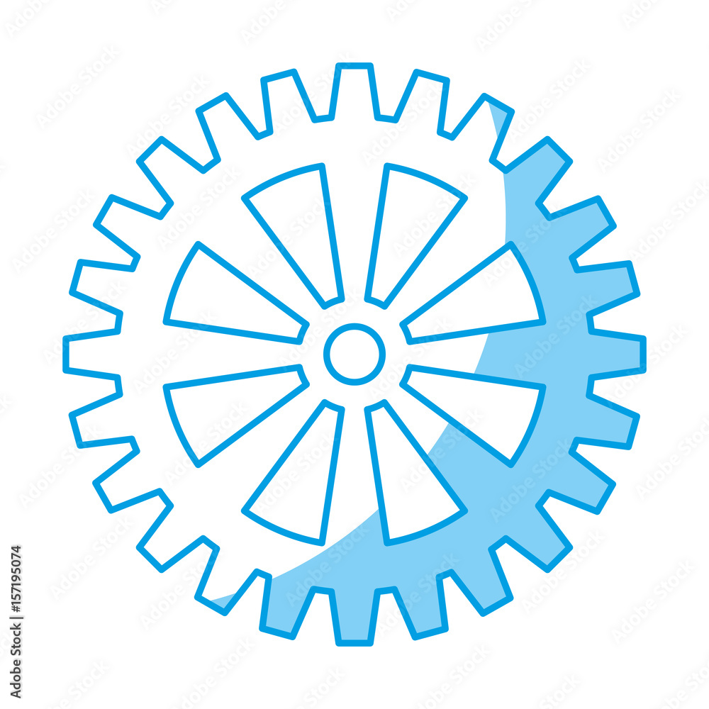 bike gear icon over white background. vector illustration bike gear icon over white background. vector illustration