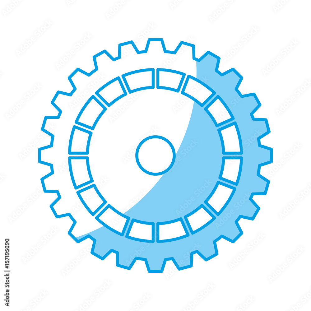 bike gear icon over white background. vector illustration bike gear icon over white background. vector illustration