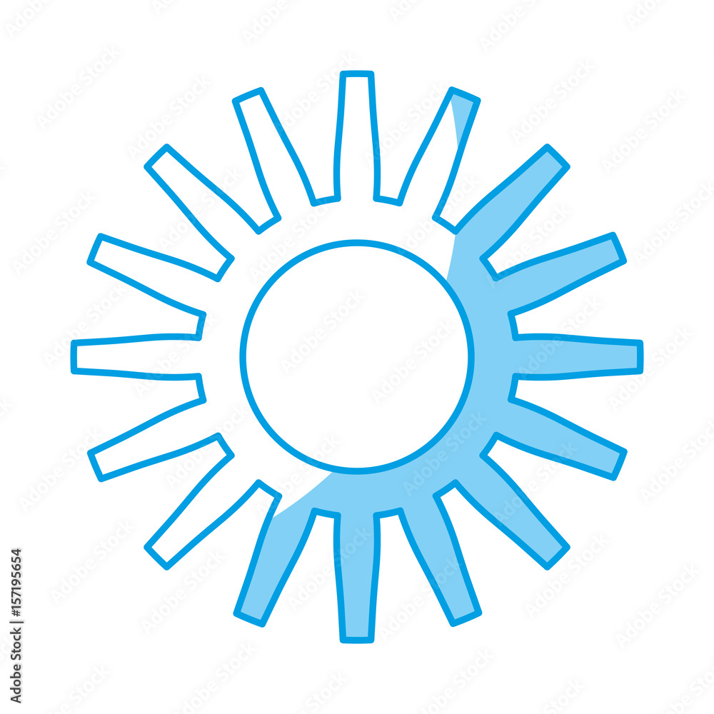 sun icon over white background. vector illustration sun icon over white background. vector illustration