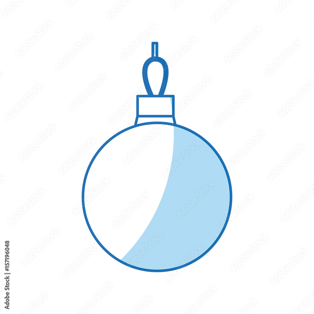 christmas ball decorated party ornament design vector illustration christmas ball decorated party ornament design vector illustration