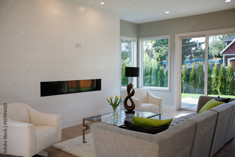 Fototapeta premium Contemporary style living room