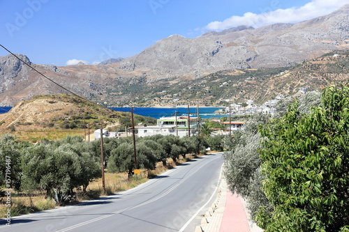 View of Plakias. Crete, Greece.