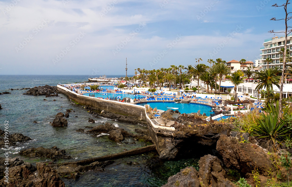 Meerwasserschwimmbad San Telmo, Teneriffa Meerwasserschwimmbad San Telmo, Teneriffa