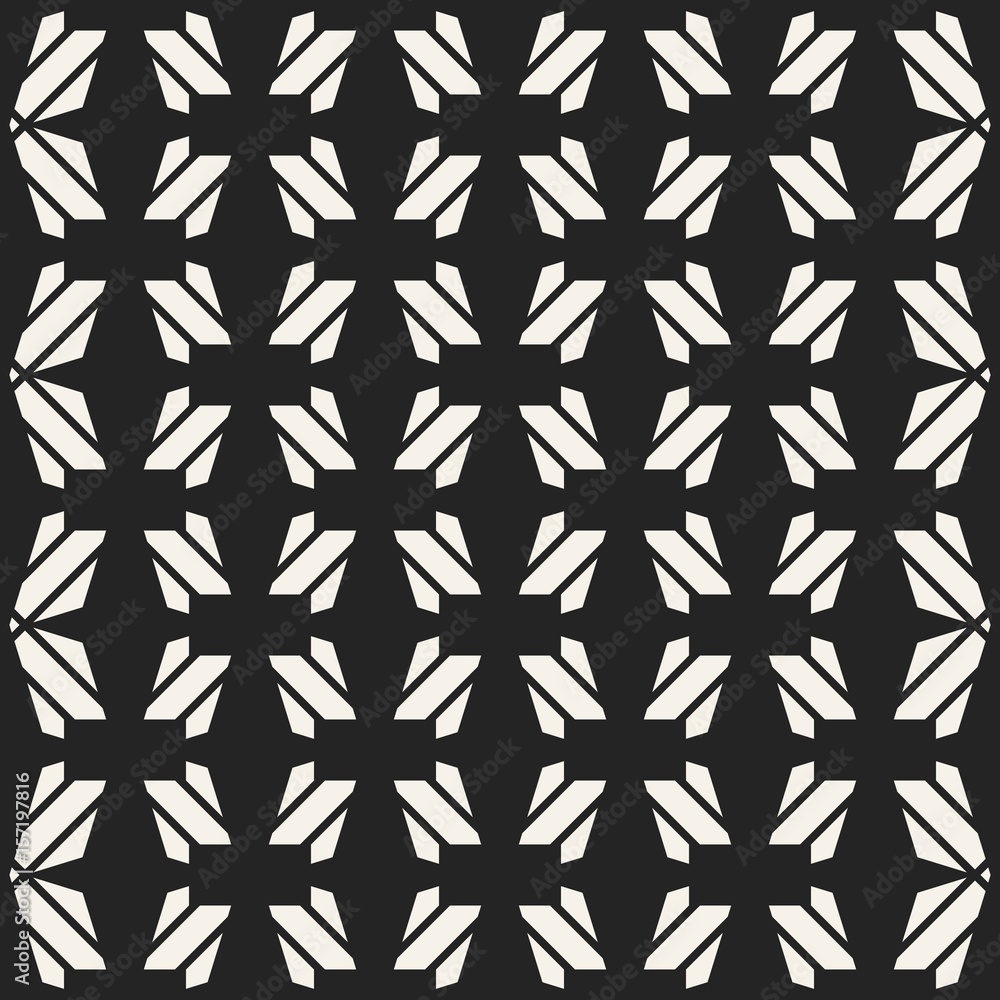 Abstract concept vector monochrome geometric pattern. Black and white minimal background. Creative illustration template. Seamless stylish texture. For wallpaper, surface, web design, textile, decor. Abstract concept vector monochrome geometric pattern. Black and white minimal background. Creative illustration template. Seamless stylish texture. For wallpaper, surface, web design, textile, decor.