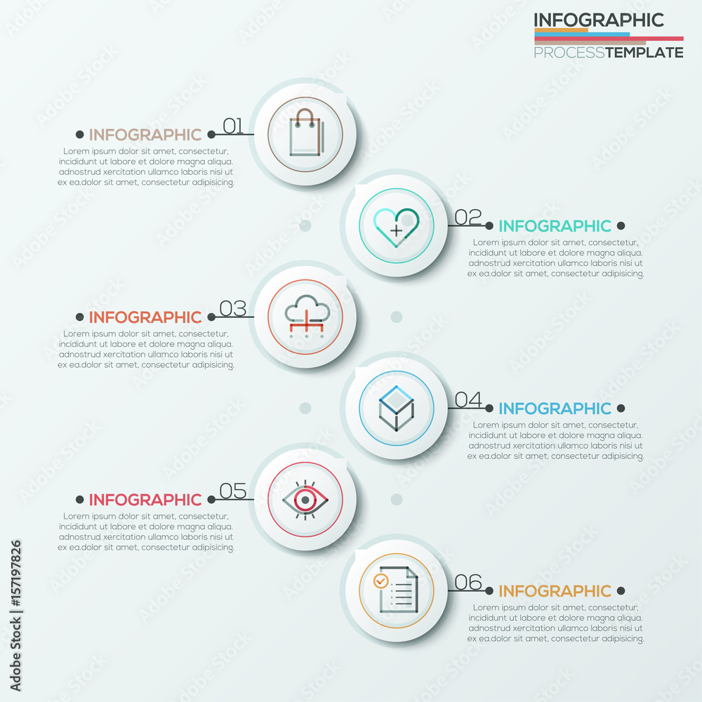Modern infographics options banner. Modern infographics options banner.