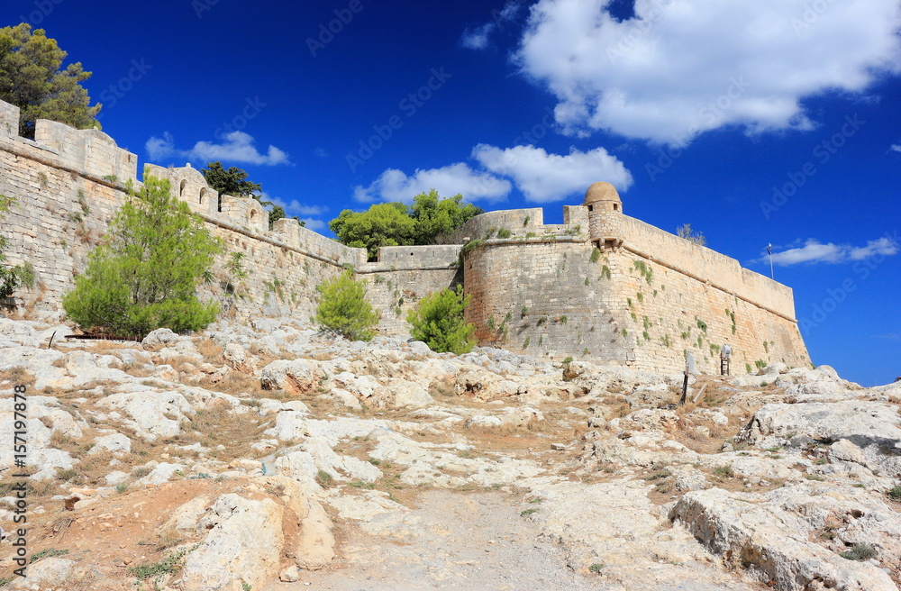 Fortezza of Rethymno. Crete, Greece.
