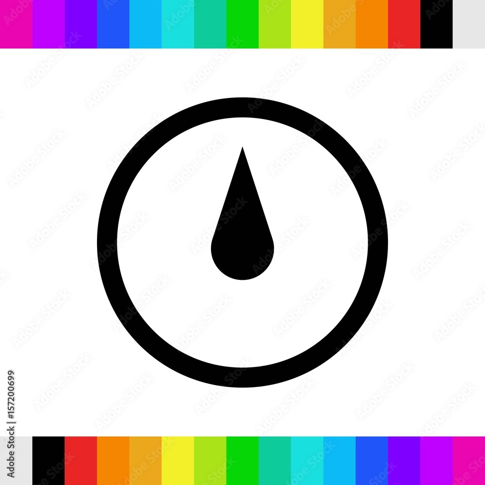 measure the weight icon stock vector illustration flat design measure the weight icon stock vector illustration flat design