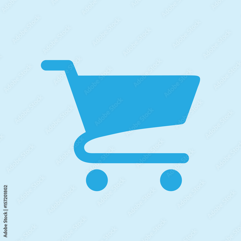 Flat icon of shopping chart. Add a product to the cart. Flat icon of shopping chart. Add a product to the cart.
