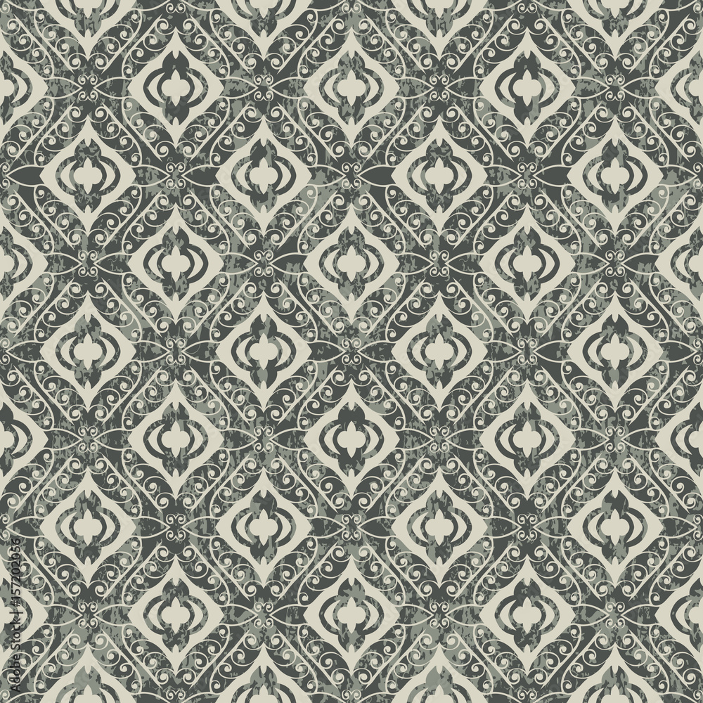 Textured grungy seamless pattern. Textured grungy seamless pattern.