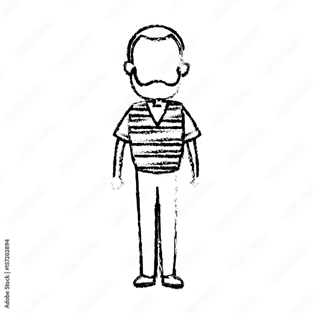 father dad male member of family vector illustration