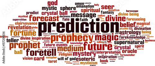 Prediction word cloud