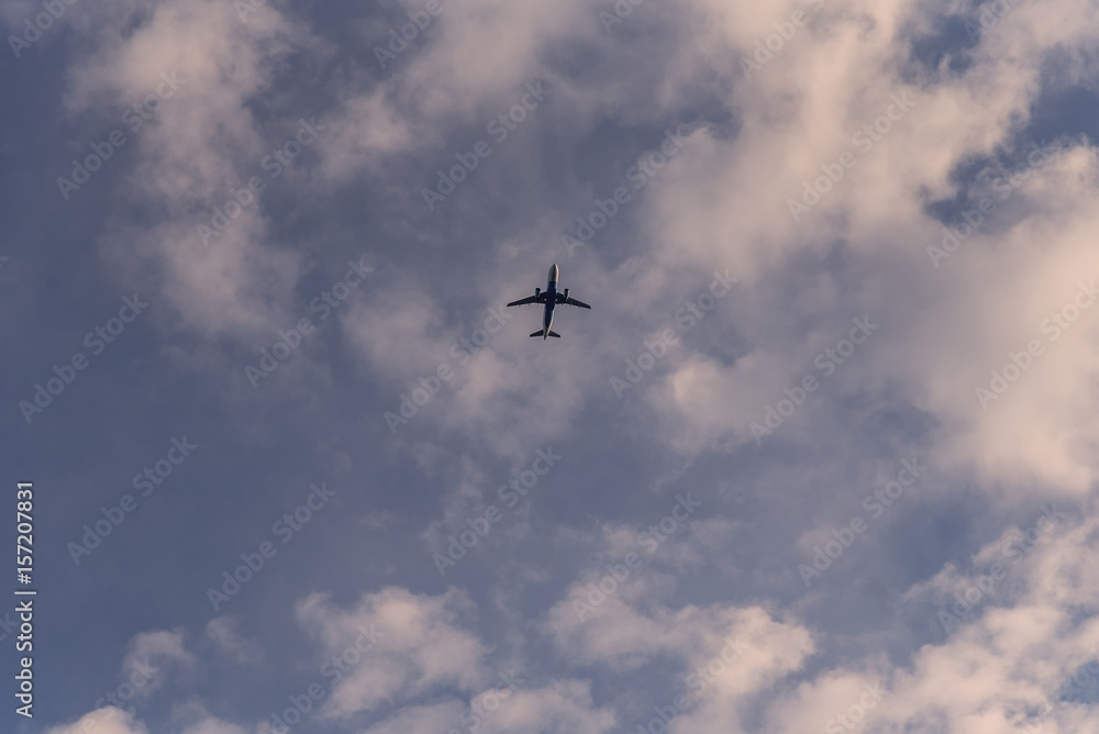 Airplane in the sky Airplane in the sky