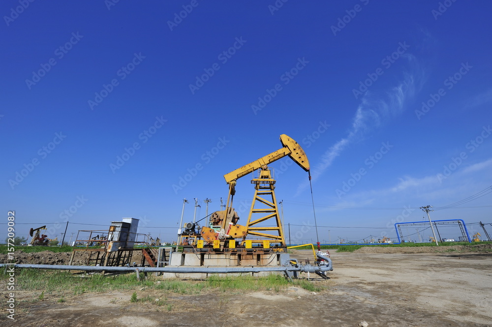 Fototapeta premium The oil pump